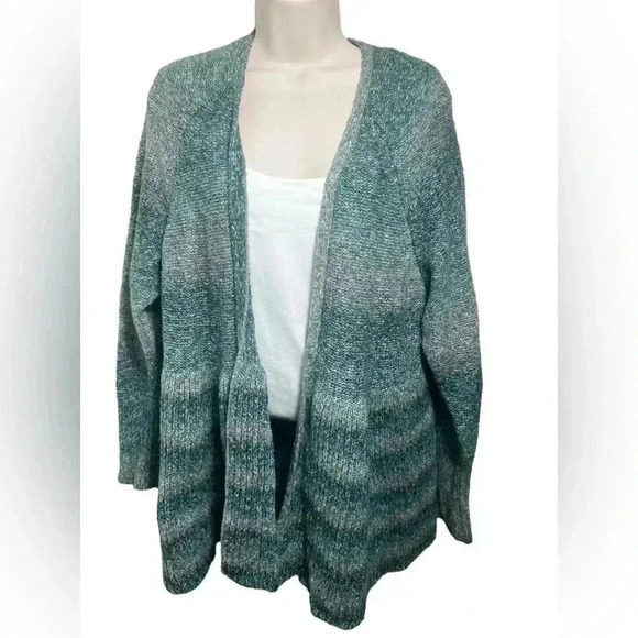Torrid 2 Open Front Cardigan Sweater Long Sleeve 2X - Picture 5 of 14